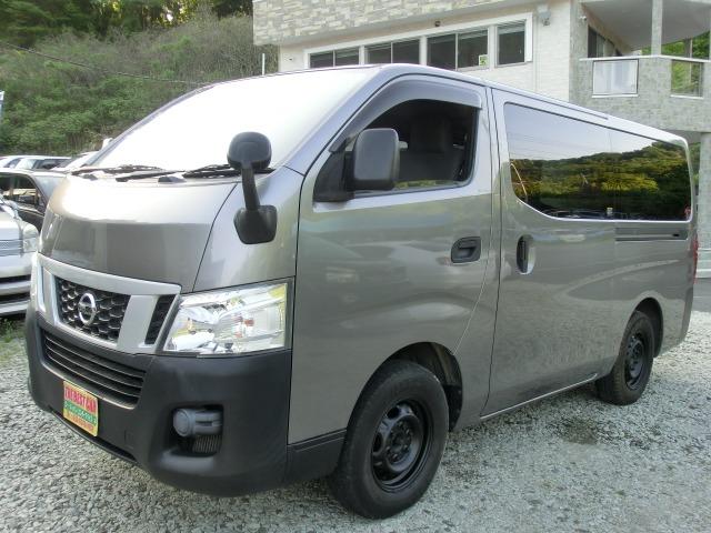 日産 ＮＶ３５０キャラバンバン ロングＤＸターボ　保証付き　ＢＴオーディオ　キーレスキー　フルセグテレビ　パワーウインドウ　切替４ＷＤ　メモリナビ　エアバッグ　ＥＴＣ　ナビＴＶ　パワステ　ＡＣ