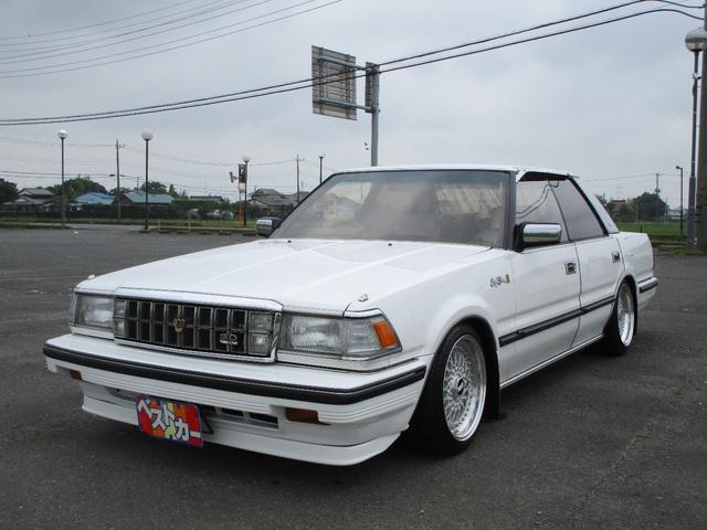 クラウン(トヨタ) ロイヤルサルーンＧ　３．０ＤＯＨＣ　ＭＳ１２５後期モデル　ＢＢＳ−ＲＳ１６ＡＷ　Ｆ７．５Ｊ　Ｒ８．５Ｊ深リム　Ｆリップ 中古車画像