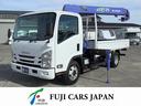 全国納車販売いたします!! いすゞエルフ2.93t吊り4段クレーン ラジコン フックイン 積載2t