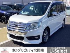 ステップワゴンスパーダ Z 横滑防止 イモビ スマキー 地デジTV バックモニタ- 3列シ-ト キーフリー パワーウィンド ETC付 ナビ・TV エアコン DVD再生 運転席助手席エアバック エアバック ABS PS 中古車画像