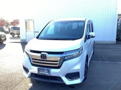 ステップワゴンスパーダ スパーダホンダセンシング 横滑り防止機能 ナビTV ターボ車 ETC車載器 アイドリングSTOP エアバッグ Bカメラ LEDヘッドライト ABS 盗難防止装置 3列シート DVD再生 スマートキー 中古車画像