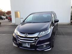 オデッセイ アブソルート 緊急ブレーキ 盗難防止 クルーズC リアカメラ ETC装備 ナビTV LEDヘッドランプ 運転席エアバック DVD視聴 パワーステアリング オットマン サイドエアバック 記録簿 AAC 中古車画像