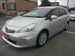 プリウスアルファ S ETC ナビ アルミホイール CVT 盗難防止システム 衝突安全ボディ ABS エアコン パワーステアリング パワーウィンドウ 中古車画像