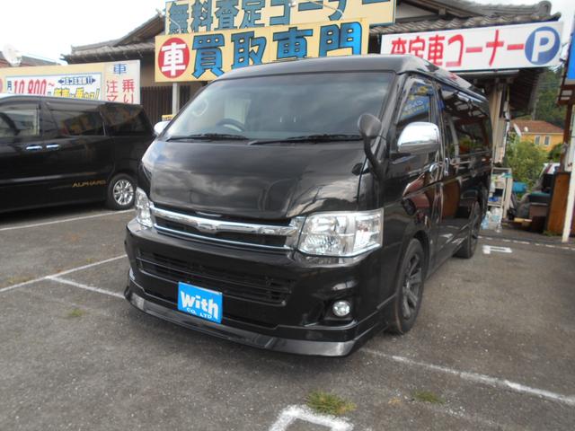 GL 社外ナビフルセグTVバックカメラ左側オートスライドドアフイリップタウンモニターETC禁煙車ドライブレコーダーフロントリップ社外テールランプ革調シートカバー社外17アルミ100V電源キーレス電格納ミラー(1枚目)
