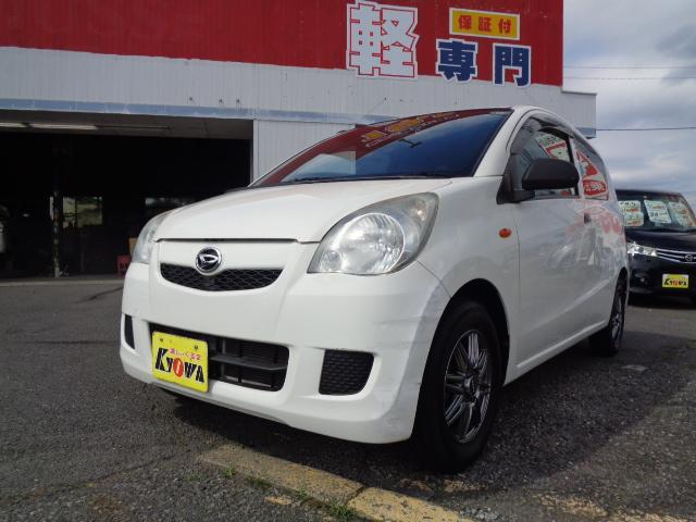 ミラ(ダイハツ) ＴＸ　車検整備付　走行５５７００ＫＭ　キーレス　アルミ　４ＷＤ　３ヶ月保証付 中古車画像