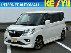 ソリオバンディット ハイブリッドMV 全方位モニター用カメラパッケージ 禁煙 地デジ BLUETOOTH DVD 電動スライドドア 追従クルコン コーナーセンサー ドラレコ LEDオートライト シートヒータ アイドリングストップ スタッドレス有 スペアキー 記録簿 保証書 中古車画像