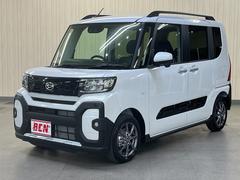 タント ファンクロスリミテッド 届出済未使用車 iストップ ディスプレイオーディオ フルセグTV BTオーディオ 全方位モニター 両側パワースライドドア LEDヘッドライト ETC シートH アダプティブクルコン 電動パーキング 中古車画像