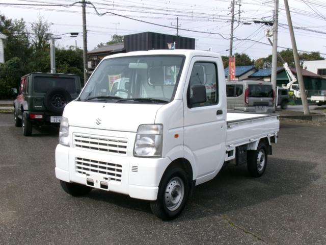 キャリイトラック KCエアコン・パワステ 高低速2段切換式4WD 禁煙車(1枚目)