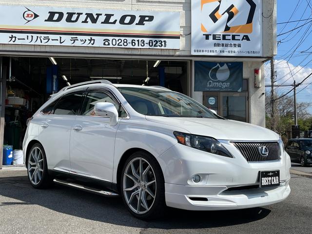 ＲＸ３５０(レクサス) 左ハンドル　逆輸入車　エアロパーツ　ローダウン２２インチアルミホイール付き 中古車画像