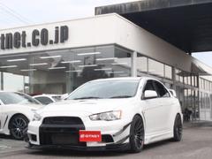 ランサー GSRエボリューションX 柿本マフラー エンケイRS05RR18インチAW オーリンズ車高調  バリスフロントリップ バリスサイドステップ 2ピースローター 純正レカロ ケンウッドSDナビ バックカメラ HIDヘッドライト 中古車画像