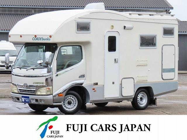　キャンピングカー　バンテック　コルドバンクス　８名乗車６名就寝　シンク　冷蔵庫　燃料式ＦＦヒーター　ツインサブバッテリー　走行充電　外部充電　１８００Ｗインバーター　ソーラーパネル