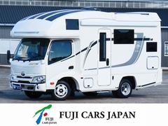 カムロード  キャンピングカー バンテック ジル520 イリス 6名乗車6名就寝 シンク 冷蔵庫 電子レンジ リチウムイオンバッテリーシステム 外部電源 ソーラーパネル 家庭用エアコン FFヒーター 中古車画像