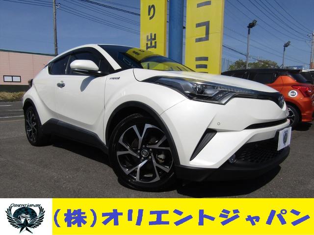 トヨタ Ｃ－ＨＲ Ｇ　ＬＥＤエディション　衝突被害軽減ブレーキ・純正ナビ・フルセグ・Ｂｌｕｅｔｏｏｔｈ・ＤＶＤ・クルコン・レーンアシスト・２．０ＥＴＣ・電動パーキングブレーキ・ＬＥＤ・ＡＵＴＯライト・シートヒーター・純正アルミ・スマートキー