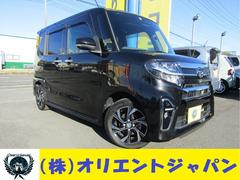 ダイハツ　タント　カスタムＸ　衝突軽減ブレーキ　純正ナビ　フルセグ