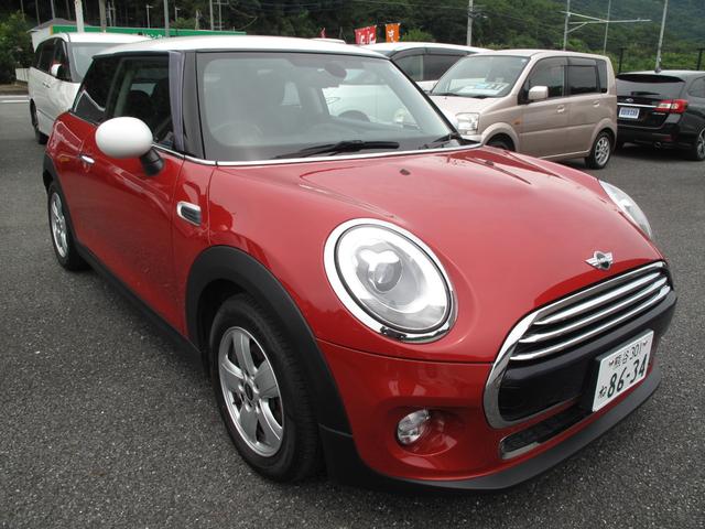 ＭＩＮＩ ＭＩＮＩ クーパー　女性ワンオーナー　禁煙車　純正ナビ