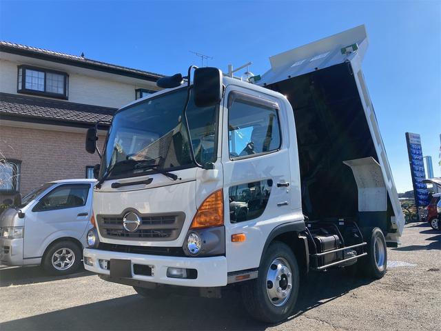 ダンプ　Ｌゲート　エアコン　パワステ　パワーウインドウ　６速マニュアル車　最大積載量３５００ＫＧ　ＥＴＣ　塗装済み