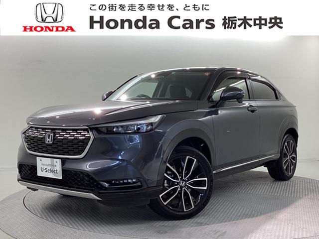 ｅ：ＨＥＶＺ　コネクトディスプレイ・リヤカメラ・ＥＴＣ２．０・禁煙車・ワンオーナー・ホンダセンシング・シートヒーター・横滑り防止装置・サイドカーテンエアバック・パワーテールゲート・ドアバイザー・スマートキー