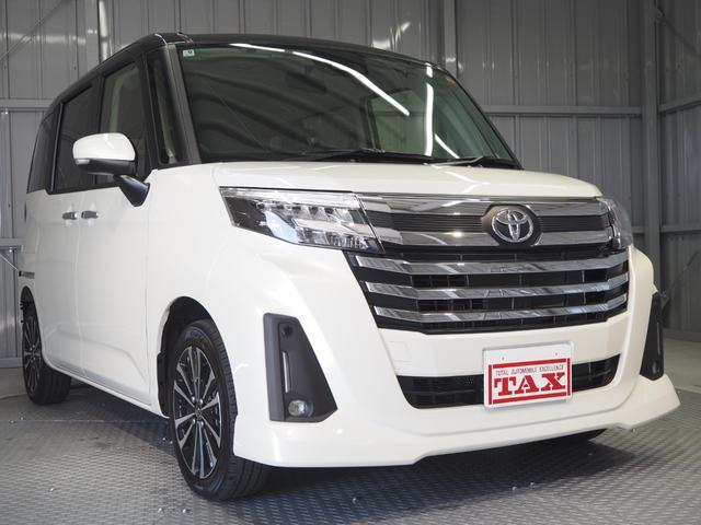 ルーミー カスタムＧ－Ｔ　登録済未使用車　禁煙車　両側電動スライドドア　純正ディスプレイオーディオ　バックカメラ　スマートアシスト　Ｆ・Ｒソナー　レーダークルーズ　ブレーキホールド　ＡｎｄｒｏｉｄＡｕｔｏ　ＡｐｐｌｅＣａｒＰｌａｙ　Ａストップ　ターボ　スマートキー２個（1枚目）