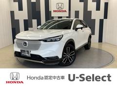 ヴェゼル e:HEVZ ホンダ認定中古車 社外ドラレコ前後 衝突回避支援ブレーキ機能 1オナ スマキ Pトランク フルオートエアコン Dレコ エアバッグ 両席エアバック Rカメ 記録簿付 パワーウィンドウ LEDランプ 中古車画像