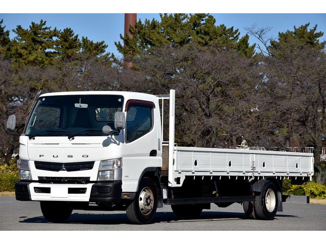 ４．４５ｔ　超超ロング６１６０　平ボデー　５速ＭＴ 車検８年６月まで　走行１４．７万ｋｍ　ワイドキャブ