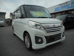 スペーシアカスタム GS ハイブリッド両側スライド左パワースライドHDDナビ地デジTVBluetooth対応車検8年7月シートヒーターETCプッシュスタートスマートキー タイミングチエーンエンジン 中古車画像