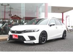 シビック EX /純正ナビ/フルセグバックカメラ/フロントリップ/テイン車高調/社外マフラー/ホンダセンシング/LEDライト/ETC/ワイヤレス充電器/ユーザー買取/1オーナー/ 中古車画像