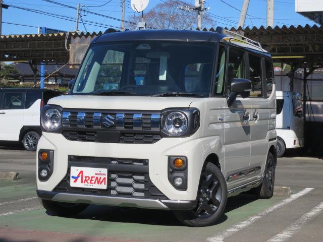 ハイブリッドＸＺ　両側電動スライドドア　オートクルーズコントロール　レーンアシスト　オートライト　スマートキー　アイドリングストップ　電動格納ミラー　シートヒーター　ＣＶＴ　ＥＳＣ　オットマン　ルーフレール　エアバック