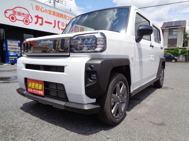 ダイハツ タフト Ｇ　ダーククロムベンチャー　届出済み未使用車　特別仕様車　スマートアシスト　ＬＥＤヘットライト　スマートキー＆プッシュスタート