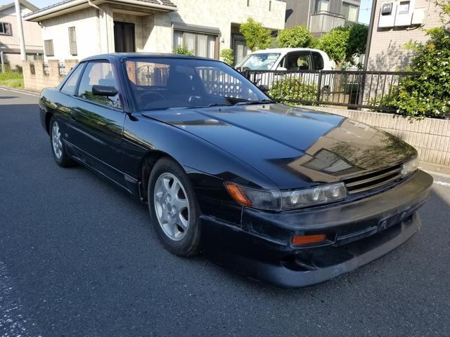 日産 シルビアｑ ｓ クラブセレクションの中古車 車体価格99 9万円 1992 平成4 年式 走行25 6万キロ 車体色スーパーブラック 埼玉県比企郡嵐山町平沢３８９ １ ｔｏｐ ｇａｒａｇｅの在庫 グーネット中古車