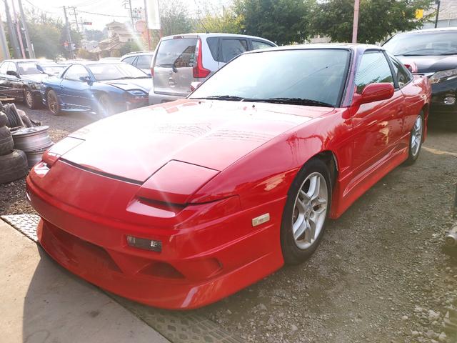 １８０ＳＸ タイプＩＩ　ＳＲ２０ターボエンジン仕様　社外エアロ装着（1枚目）
