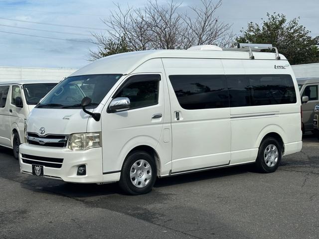 レジアスエースバン(トヨタ) キャンピングカー　ナッツＲＶ　リーク　ＦＦヒーター　バックカメラ　ルーフキャリア　リアラダー 中古車画像