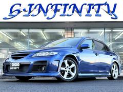 アテンザスポーツ 23S /車検:2年付/5MT/柿本マフラー/ラルグス車高調/チャージスピードフルエアロ+フロントフェンダー/AUTOEXEエアクリ&前後タワーバー/MOMOステ/ドライブレコーダー/タイミングチェーン 中古車画像