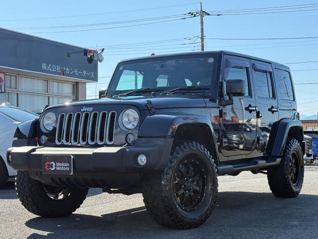 ジープ・ラングラーアンリミテッド サハラ 4WD バックカメラ サイドカメラ ETC ドラレコ ナビ TV(1枚目)