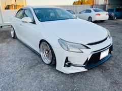 トヨタ　マークＸ　　ローダウン　Aftermarketマプラ　ステアリング