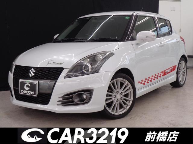 スイフトスポーツ(スズキ) ベースグレード　純正６速　ＨＩＤ　ケンウッドナビ　地デジ　バックカメラ　ＢＴ接続　ＥＴＣ　オートエアコン　プッシュスタート　スマートキー　クルコン　フォグランプ　革調シートカバー　純正１７ＡＷ 中古車画像