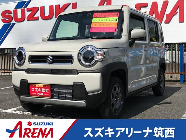 ご覧いただきましてありがとうございます! あたらしい遊べる軽!前後軽減ブレーキ付ハスラーGタイプ入庫しました!