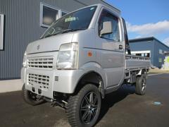 キャリイトラック KCエアコン・パワステ リフトUP エアコン PS パートタイム4WD 社外ハンドル 社外テールランプ 社外エアフィルター ロールバー 中古車画像