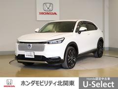 ヴェゼル e:HEVZ 盗難防止装置 ドラレコ付き フルセグテレビ スマ-トキ- ETC車載器 アクティブクルーズ Pセンサー サイドエアバッグ ナビTV フルオートエアコン 横滑り防止 キーフリーシステム 中古車画像