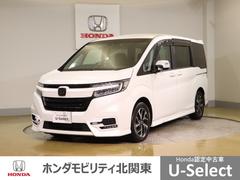 ステップワゴンスパーダ スパーダホンダセンシング 盗難防止 助手席エアバッグ Wパワスラ 地デジ LEDライト 横滑り防止システム オートエアコン リアカメラ ドライブレコーダー装着車 USB ナビ&TV 三列シート 中古車画像