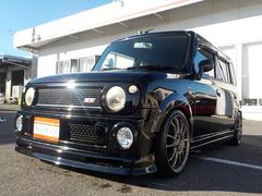 アルトラパン SS 4WD 5MT インタークーラーターボ 新品フロントパイプ・センター・オールステンレスマフラー 16インチアルミホイール・新品タイヤ165/40R16 新品車高調 フルエアロ 調整式ラテラルロッド 中古車画像