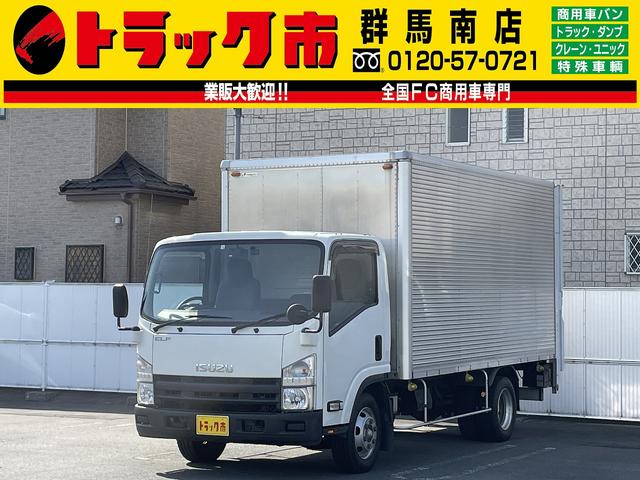 エルフトラック(いすゞ) ３．５ｔ積・アルミバン・ＡＴ・垂直パワーゲート８００ｋｇ 中古車画像