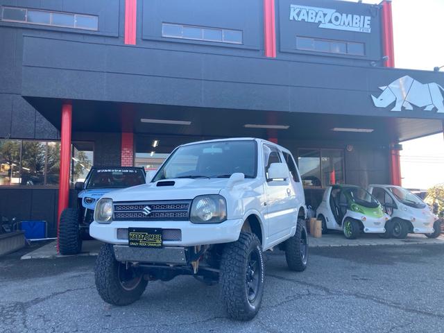 ジムニー専門店☆ＫＡＢＡＺＯＭＢＩＥ♪１年保証付き☆ 華麗なるカスタム！実走行・無修復歴！ＪＢ２３Ｗ６型入荷！車輌コード０５２