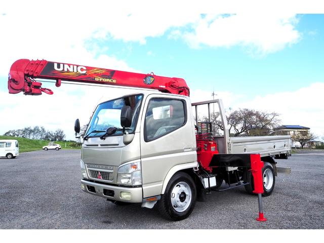 三菱ふそう キャンター 　標準幅ショートボディ　古河ユニック　ＵＲＶ２９３Ｋ