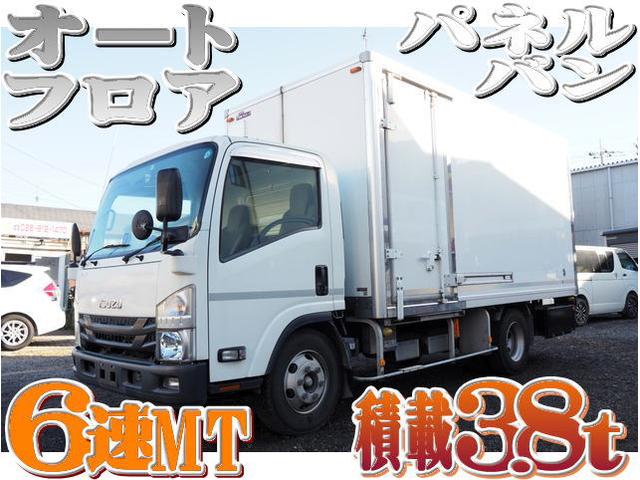 エルフトラック(いすゞ) 日本フルハーフ製　ＧＡＥ４　パネルバン　ナカオ工業製　Ｎ−２−１−１Ｃ　オートフロア　積載３．８ｔ 中古車画像