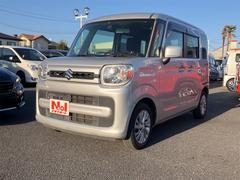 スペーシア ハイブリッドG パワーステアリング パワーウィンドウ エアコン Wエアバッグ ABS アイドリングストップ リモコンミラー 電動格納ミラー 社外ナビ ETC車載器 中古車画像