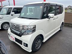 N-BOXカスタム G ナビ オートライト HID スマートキー アイドリングストップ 電動格納ミラー CVT 盗難防止システム ABS ESC CD USB チップアップシート エアコン パワーステアリング 中古車画像