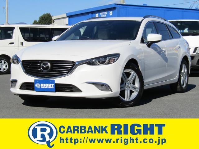 アテンザワゴン(マツダ) XD Lパッケージ ブレーキサポート メモリーナビ レザーシート 中古車画像