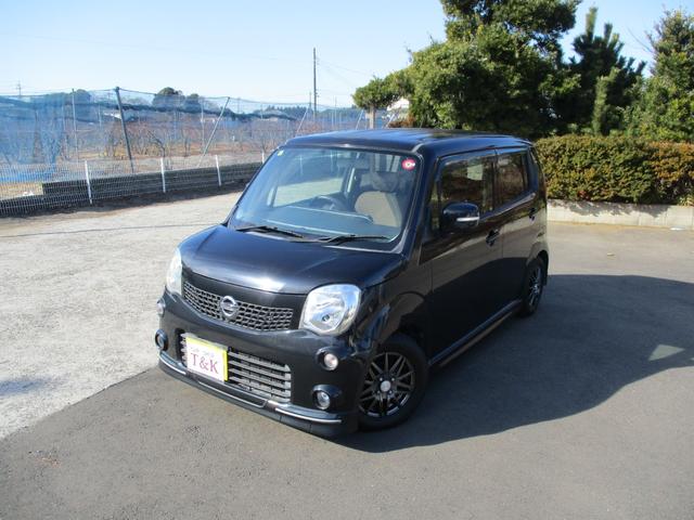 モコ(日産) Ｘ　ローダウン　エアロスタイル　プッシュスタート　バックカメラ 中古車画像