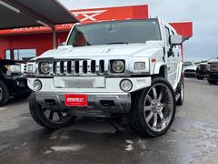 ハマー　ハマーＨ２　タイプＧ　三井物産ディーラー車　レザーシート　サンルーフ