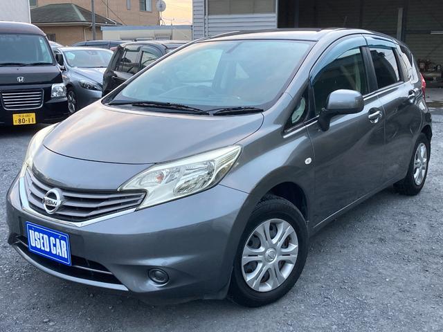 ノート(日産) Ｘ　スマトキー　キーレス　運転席助手席エアバッグ　エアコン　パワーウィンドウ　パワーステアリング 中古車画像